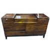 Image 1 : Brown Multi-Drawer Wooden Dresser, H39" x W64" x D18"