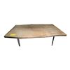 Image 2 : Brown Live-Edge Wooden Coffee Table, Approx. W52" x  27"