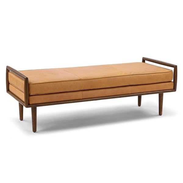BNIB - Article Ansa 54" Bench Charme Tan - RV $1,049 - 18in H x 54in W x 22in D