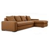 Image 2 : BNIB - Moe's Thomas Sectional Right Facing - Rust - RV $5.349 - 125in W x 41in D x 36in H
