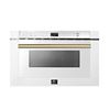 Image 1 : Forno Espresso Capoliveri 24" Microwave Drawer in White, 1.2 cu.ft., 1000 Watt - Model FMWDR3000-24W