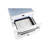 Image 3 : Forno Espresso Capoliveri 24" Microwave Drawer in White, 1.2 cu.ft., 1000 Watt - Model FMWDR3000-24W