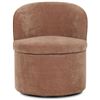 Image 1 : BNIB - Moe's Dane Swivel Dining Chair Heritage Pink - RV $929 - 25.60in W x 25.60in D x 31.90in H