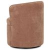 Image 3 : BNIB - Moe's Dane Swivel Dining Chair Heritage Pink - RV $929 - 25.60in W x 25.60in D x 31.90in H