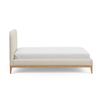 Image 3 : BNIB - Article Rosin Queen Upholstered Bed Sand Ivory - RV $1,599 - 44"H x 64.75"W x 86.5"D