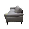 Image 3 : New Classic Furniture Modern Gray Leather Sofa - approx. 75in (new open box)