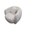 Image 2 : New Cozy Cream Boucle Chair, W36"