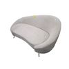 Image 2 : New Contemporary Cream Boucle Sofa, W67"