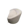 Image 3 : New Contemporary Cream Boucle Sofa, W67"