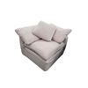 Image 1 : New Sundays 1-Pcs Beige Fabric Modular Corner Chair, W38" (YJ-637 S)