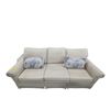 Image 1 : New Cozy Oatmeal Fabric 3-Seat Sofa, W82"