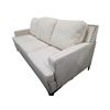 Image 2 : New Cream Fabric 3-Seat Sofa , W88"
