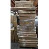 Image 2 : Pallet Lot: CM Modern Framed Square and Rectangular Wall Mirrors - Assorted Sizes