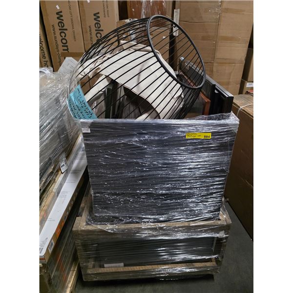 Large Crate Lot of Assorted Wall Frame Mouldings & Art Frames - Various Sizes