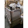 Image 2 : Large Crate Lot of Assorted Wall Frame Mouldings & Art Frames - Various Sizes