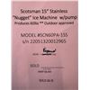 Image 3 : Scotsman 15" Stainless "Nugget" Ice Machine w/pump - Model number SCN60PA-1SS - S/n 22051320012965