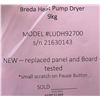 Image 6 : Like New Open box - Breda Heat Pump Dryer 9kg - MSRP $1,899 - Model # LUDH92700 - S/n 21630143