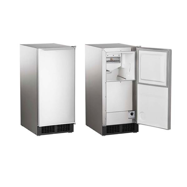 Scotsman 15" Automatic Ice Machine w/pump- MSRP $3,539 - Model # DCE33PA-1SSD - S/n: 21091320015100