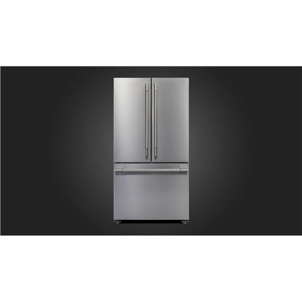 Fulgor 36" Fridge with Ice Maker - MSRP $4519 - Model no: FM4FBM36SS - S/N 9240704000003