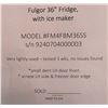 Image 8 : Fulgor 36" Fridge with Ice Maker - MSRP $4519 - Model no: FM4FBM36SS - S/N 9240704000003