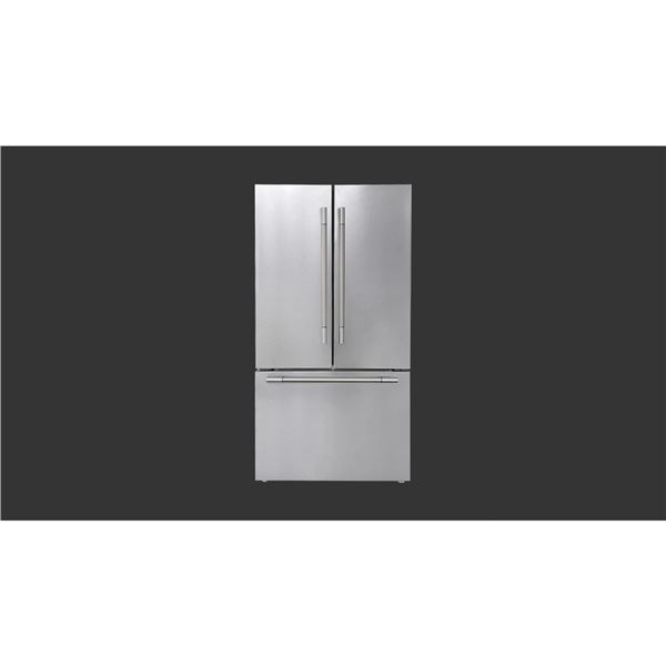 Fulgor 36" French Door Fridge with Ice Maker & Water - MSRP $5459 - Model: FM6FBM3- S/N 25060031