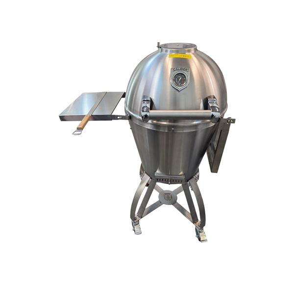 New Open box - Caliber Kamado grill/smoker w/cart - MSRP $3,868 - MODEL #CTP22-SS - S/n CTP2200059