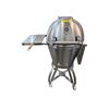 Image 1 : New Open box - Caliber Kamado grill/smoker w/cart - MSRP $3,868 - MODEL #CTP22-SS - S/n CTP2200059