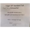 Image 3 : Fulgor 18" Standard Tub Panel Ready Dishwasher - Model# F4DWS18FI1 - Serial# 04758499006500570021
