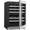 Image 1 : New Open Box - Cavavin 24" Dual Zone Wine Cooler - MSRP $1636 - MODEL #V-041WDZ - s/n 202204034