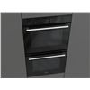 Image 4 : Fulgor 30" Double Oven Black Glass - MSRP $6,709 - MODEL #F7DP30B1 - s/n Q324060001
