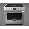 Image 4 : New Open Box - Fulgor 36"All Gas Accento Range - MSRP $7,489 - MODEL #F4PGR366S2 - s/n Q830220002