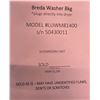 Image 5 : New Breda 24" Front Load Washer Model LUWM81400 - MSRP $1,299 S/N 50430011