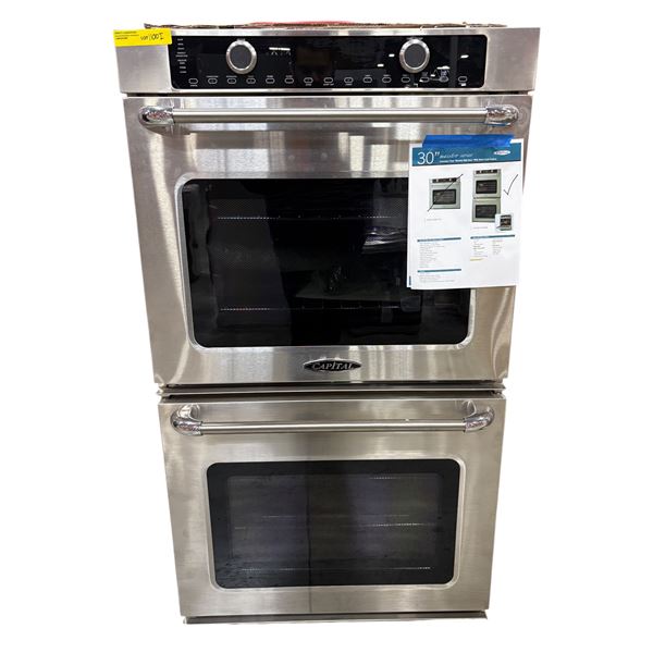 New Capital 30" Double Wall Oven Self-Clean Convection - Model MWOV302ES - S/N MWO0215-0392