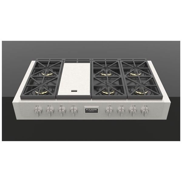 BNIB - Fulgor 48" Gas Rangetop w/ Griddle - Model F6GRT486GS1 MSRP $7,129 S/N Q440070002