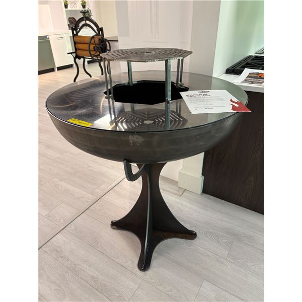 New Unique Outdoor Fire Pit/Cooking Experience Hemisfyre (new display unit) Model HG-1 MSRP $799