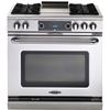 Image 1 : New Capital 36" Dual Fuel Range w/ Griddle, Built-In Rotisserie - Model COB362G2N - S/N COB06191003B