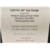 Image 9 : New Capital 36" Gas Range w/ Griddle MSRP $14,169 - Model MCOB364GN - S/N MCOR0419-1766D