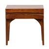 Image 2 : BNIB - PinkCity Imports - Group of 2 Sofia Night Stand Cognac - Model: SFNS-22 - RV $395