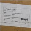 Image 5 : BNIB - PinkCity Imports - Group of 2 Sofia Night Stand Cognac - Model: SFNS-22 - RV $395
