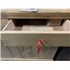 Image 2 : New Arch 81" Sideboard Rustic Oak (48.2x18x36" - Open Box)