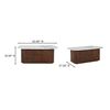 Image 2 : BNIB Dash Coffee Table Calacatta Marble Base (2 Boxes - Complete)