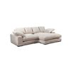 Image 2 : BNIB Moe's - Plunge Sectional Cappuccino - 106 x 46 x 34in - Retail Price: $3,249 - TN-1004-14-0