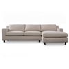 Image 1 : BNIB Moe's - Hutton Sectional Beige - 100 x 63 x 29.1in - Retail Price: $5,249 - MO-1005-34-R-0