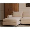 Image 4 : BNIB Moe's - Hutton Sectional Beige - 100 x 63 x 29.1in - Retail Price: $5,249 - MO-1005-34-R-0