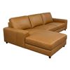 Image 3 : BNIB Sundays - Perch Right Sectional - Colour: Vintage Tan  - 92 x 35 x 27in (Chaise: 60in)