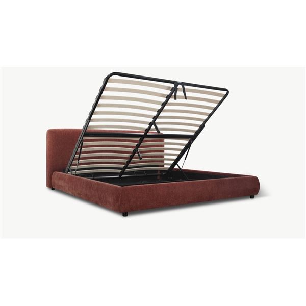 BNIB Sundays - Dream Storage Bed Queen Toffee - 71 x 93 x 38in - Retail Price: $2,550