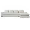 Image 1 : BNIB Moe's - Thomas Sectional Right Ivory - 125 x 41 x 36in - Retail Price: $5,349 - MO-1004-05-R-0