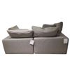Image 3 : BNIB - Moe's Clay 2-Piece Modular Loveseat Livesmart Fabric - Grey - Retails: $3998