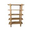 Image 3 : New Sunday's - Colapso Tall Single Bookcase Pale Oak - 47 x 17 x 70in - Retail Price: $1,999