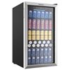 Image 1 : EUHOMY Beverage Refrigerator and Cooler, 128 Can Mini fridge with Glass Door RV: $339.98